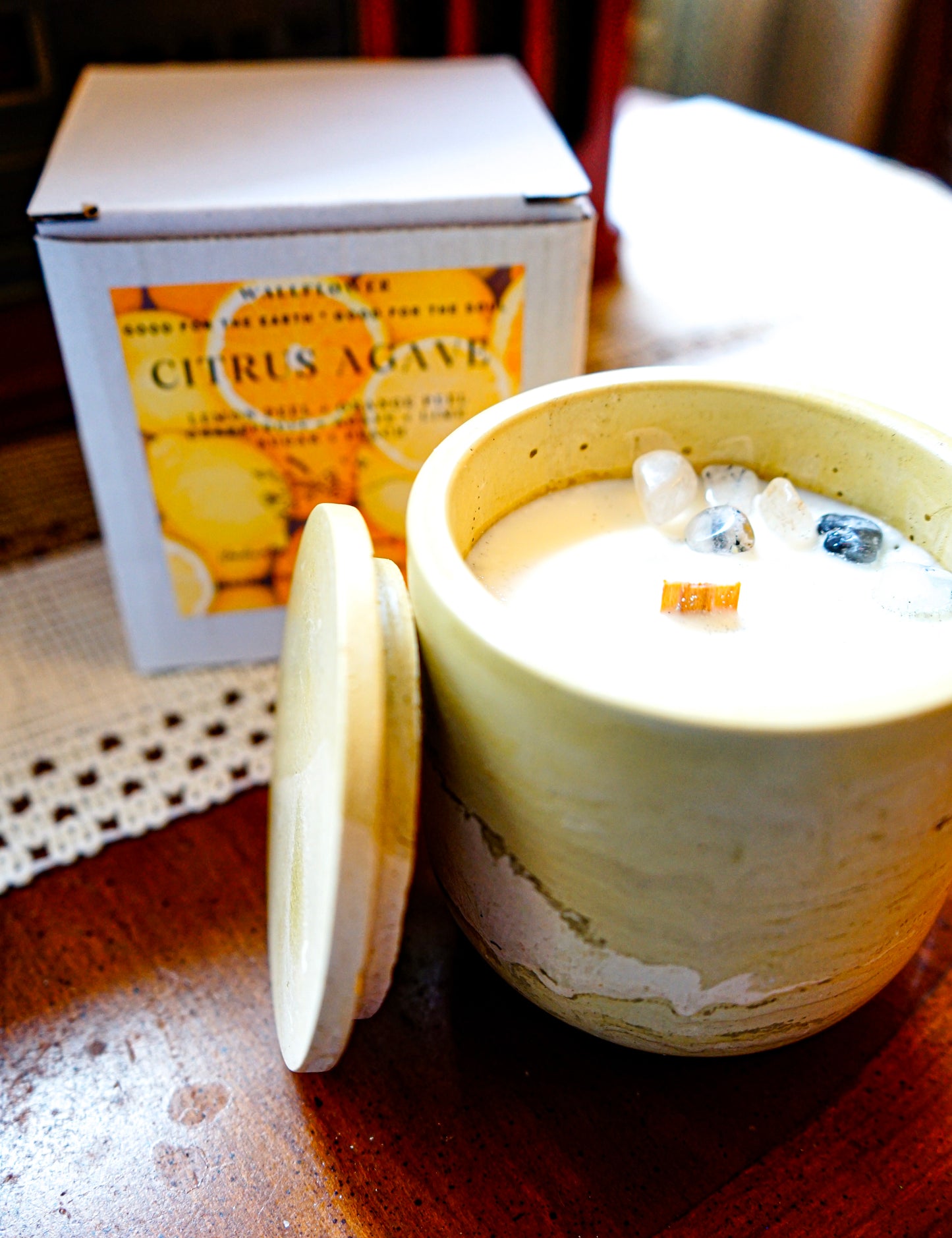 Signature Concrete Candle