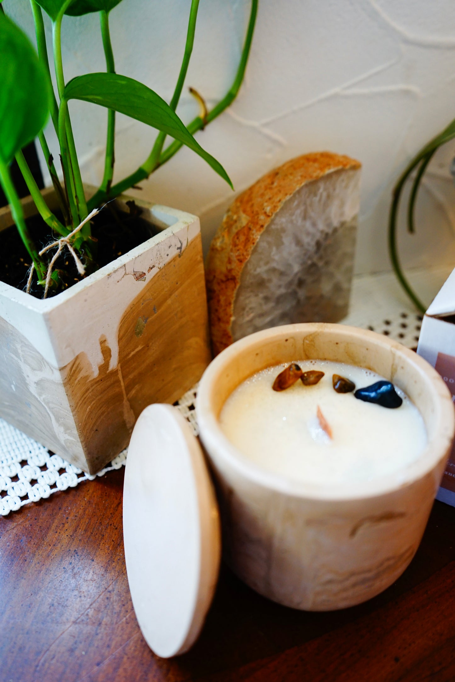 Signature Concrete Candle