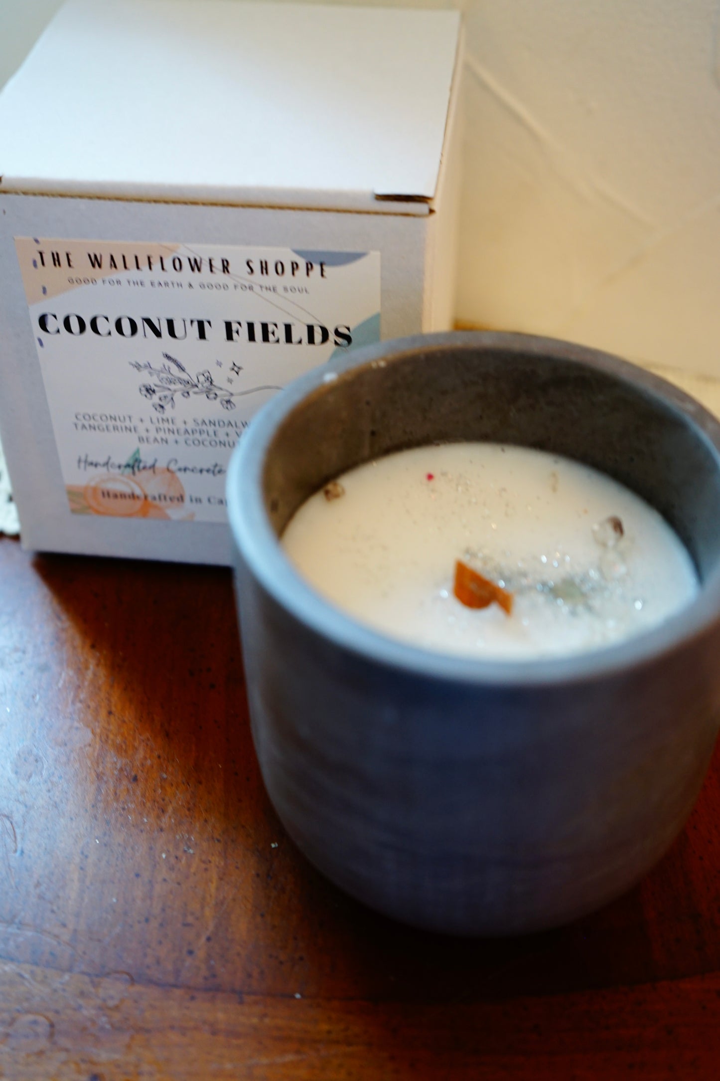 Signature Concrete Candle