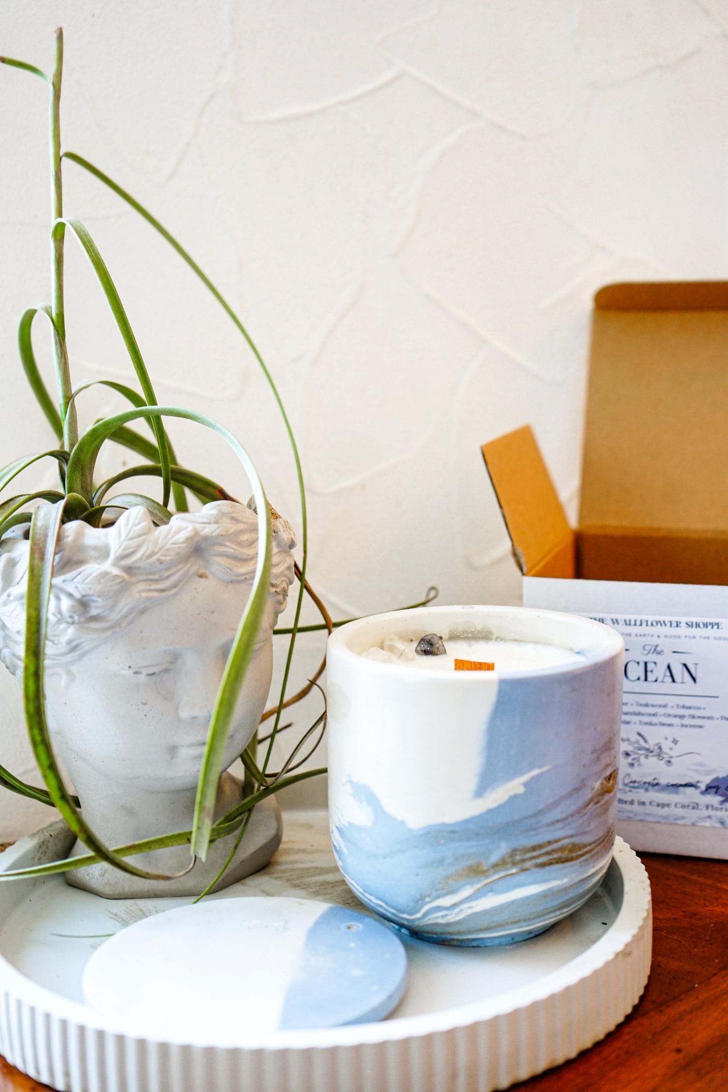 Signature Concrete Candle
