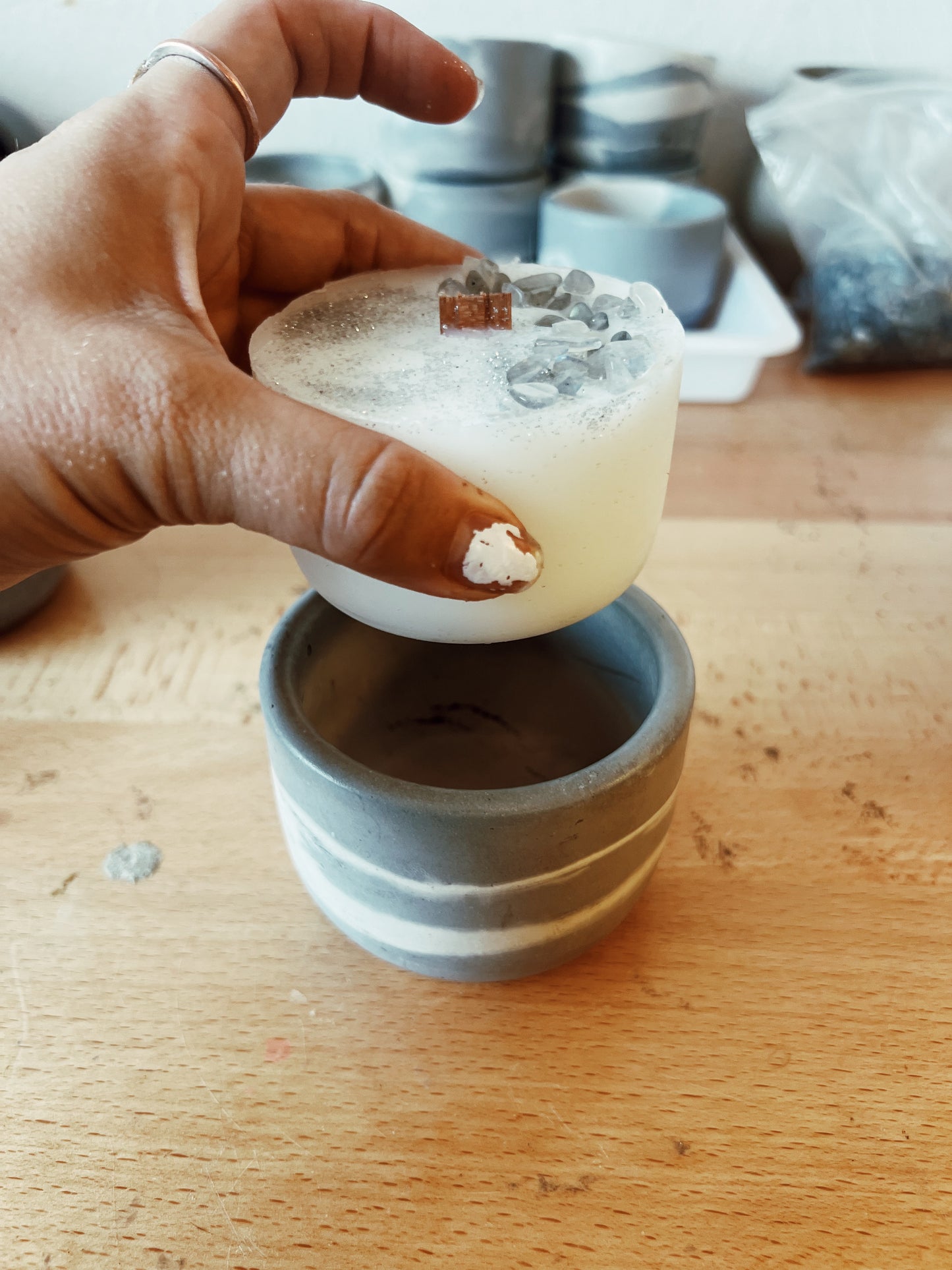 Concrete Candle REFILL