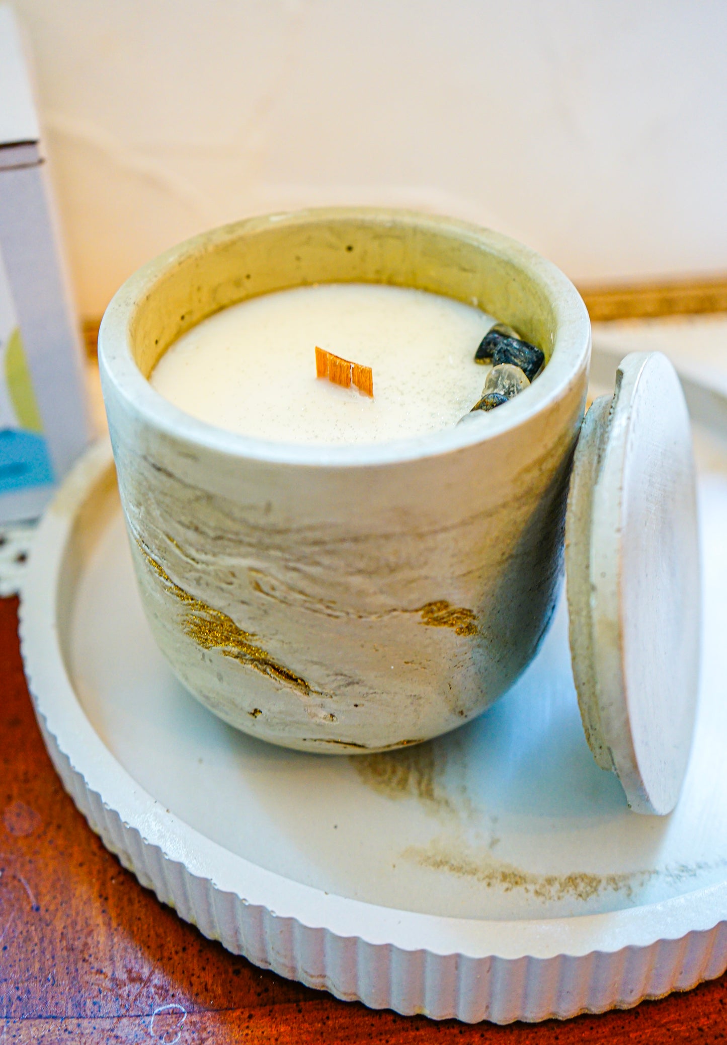 Signature Concrete Candle