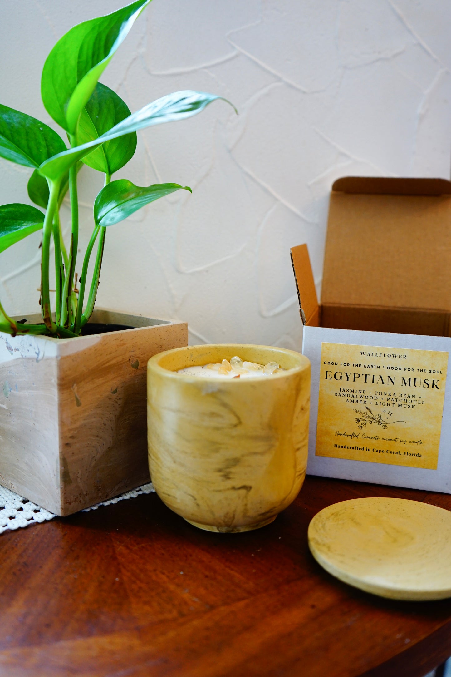 Signature Concrete Candle