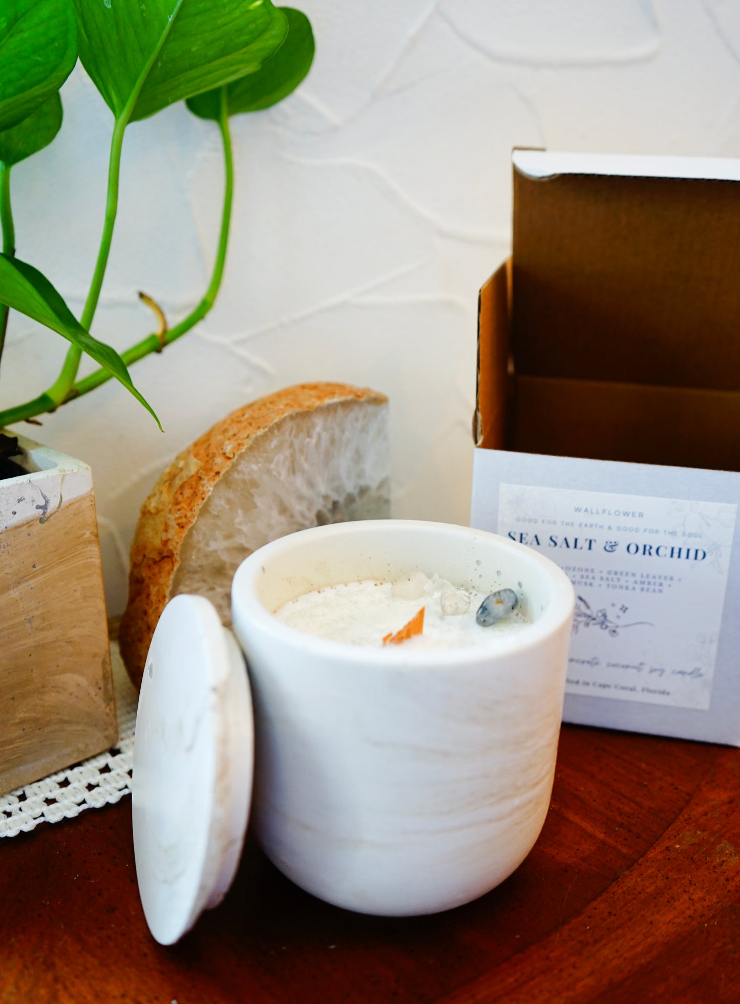 Signature Concrete Candle