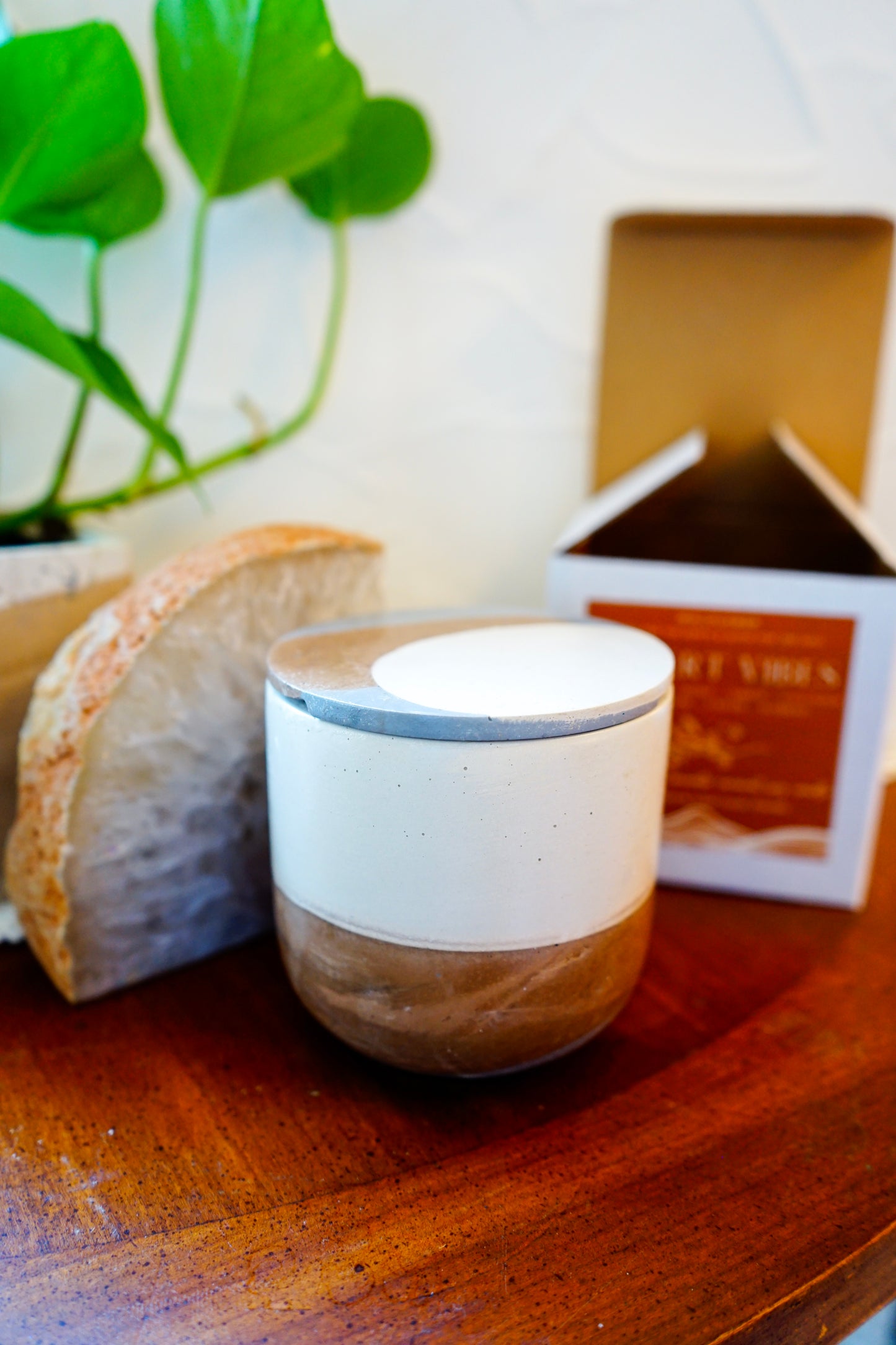 Desert Vibes Concrete Candle
