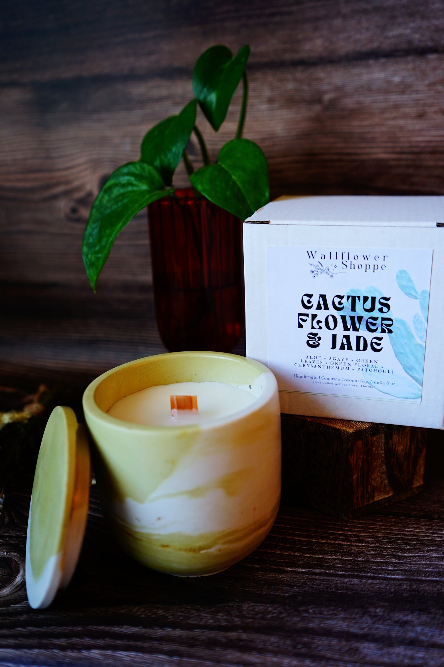 Cactus Flower & Jade
