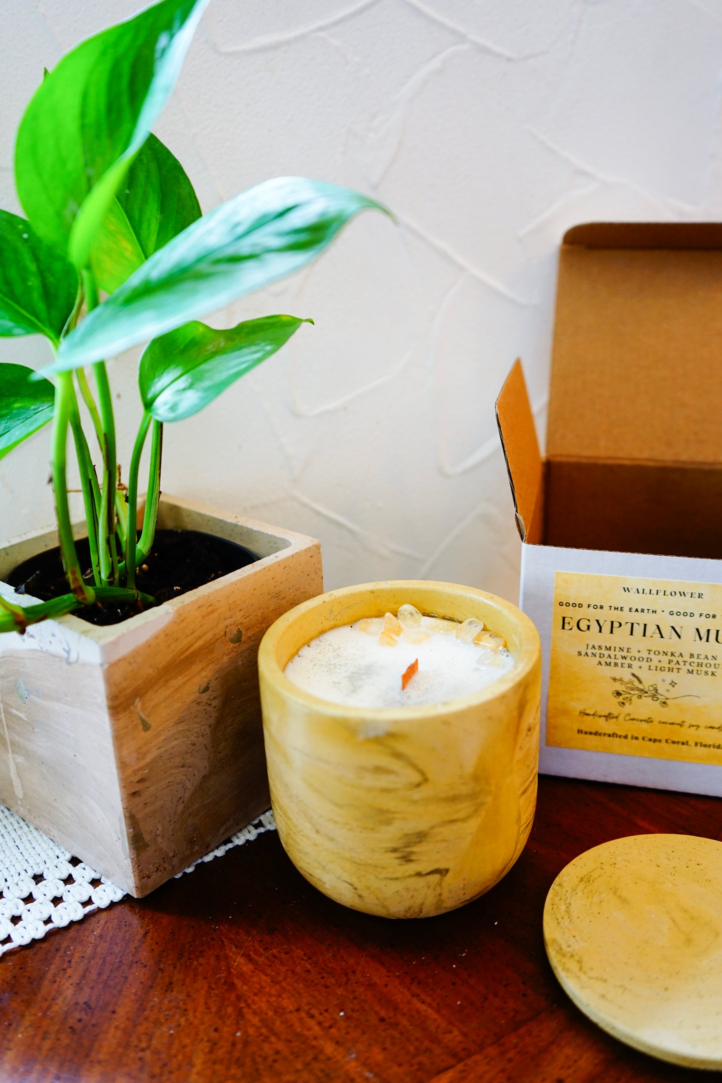 Signature Concrete Candle