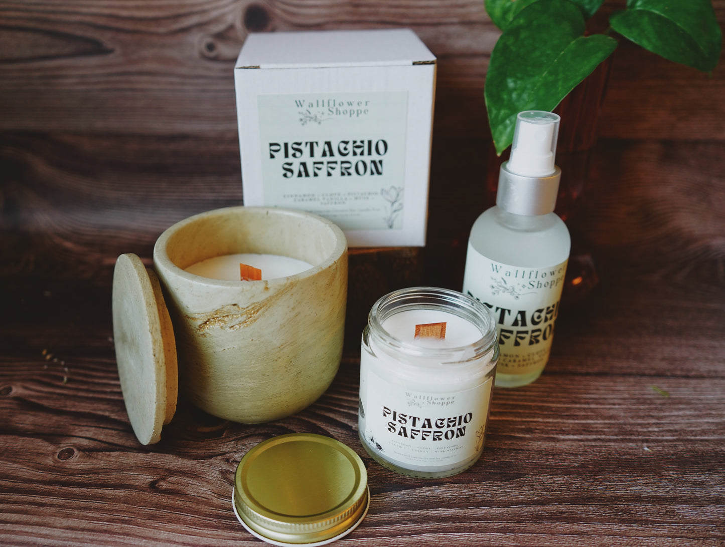 Pistachio Saffron