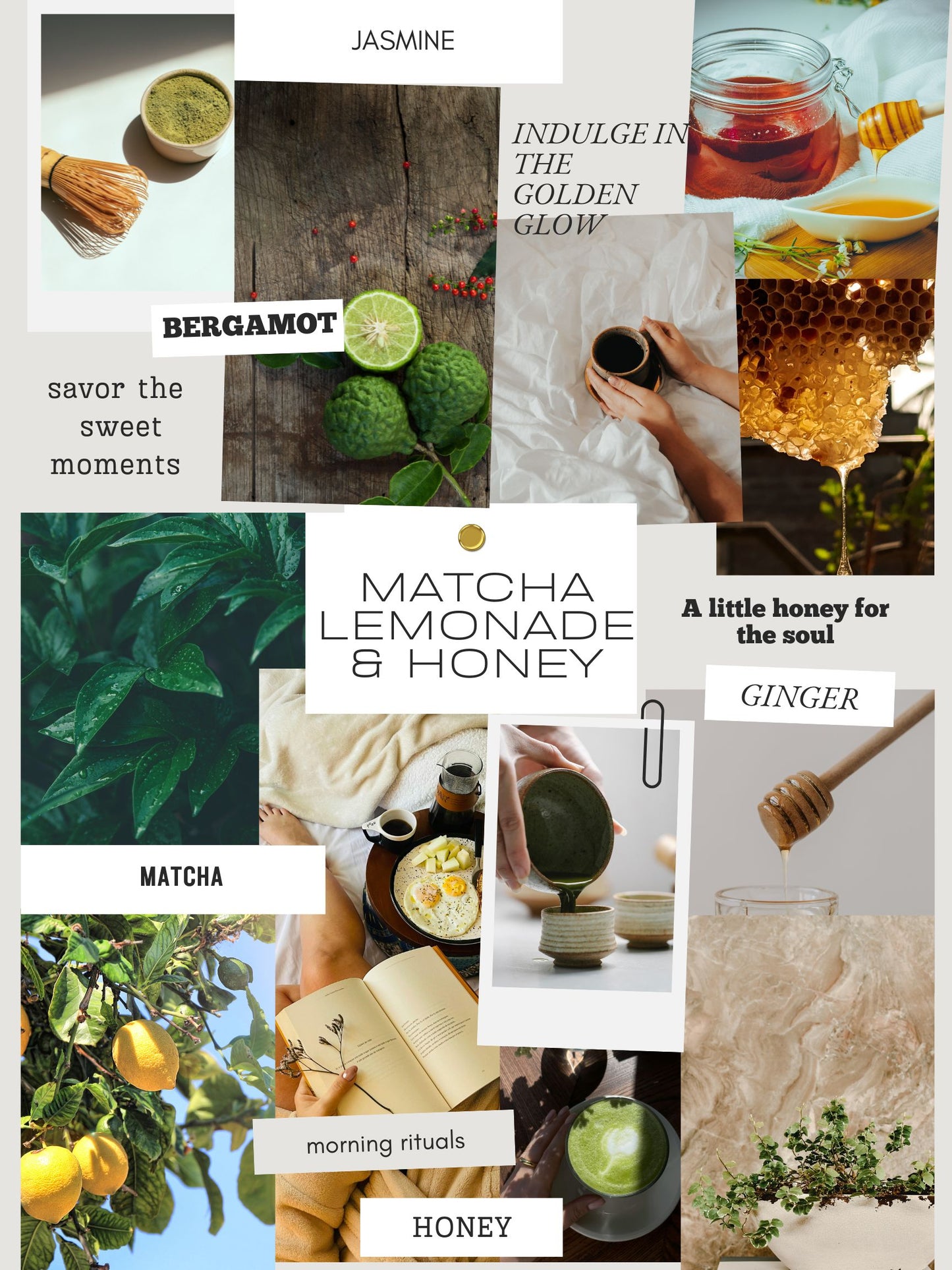 Matcha Honey & Lemonade
