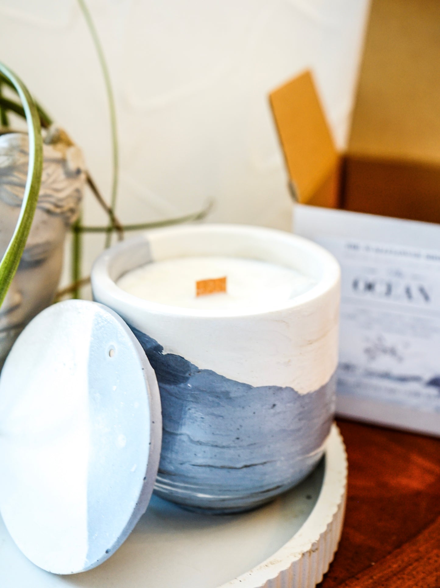 Signature Concrete Candle