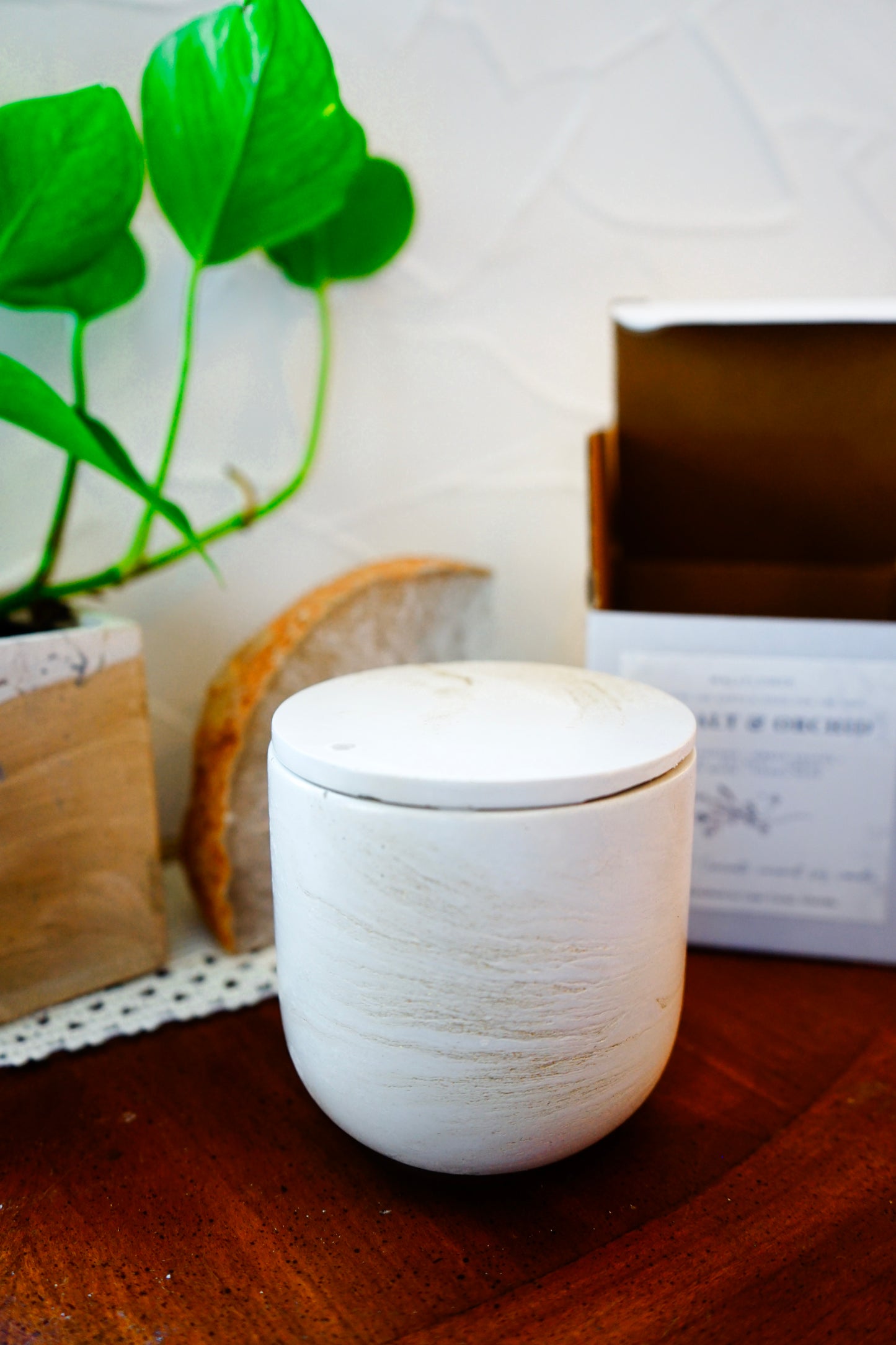 Signature Concrete Candle