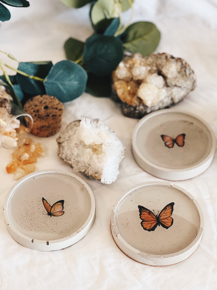 Butterfly/Dragonfly Coasters
