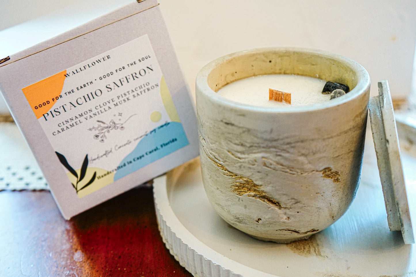 Signature Concrete Candle