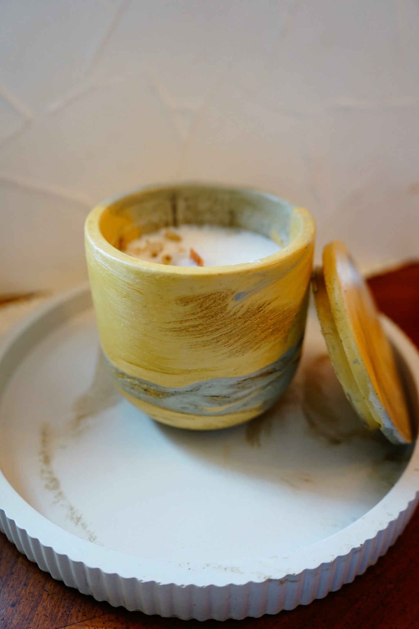 Signature Concrete Candle