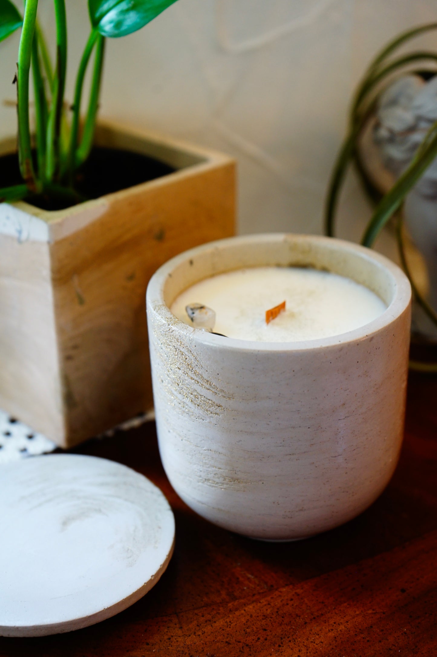 Signature Concrete Candle