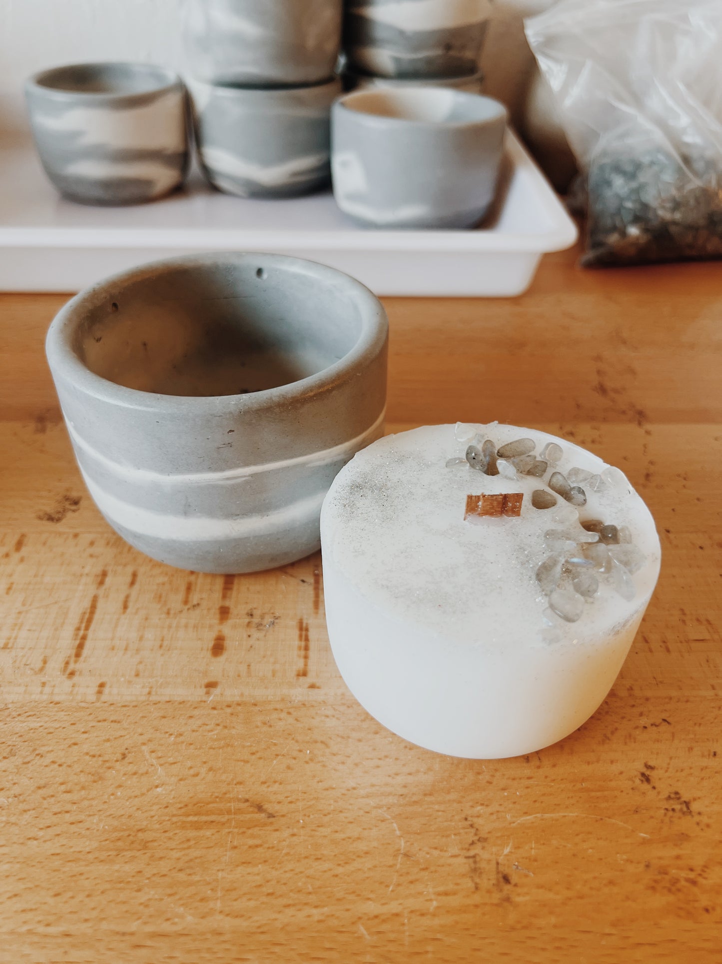 Concrete Candle REFILL