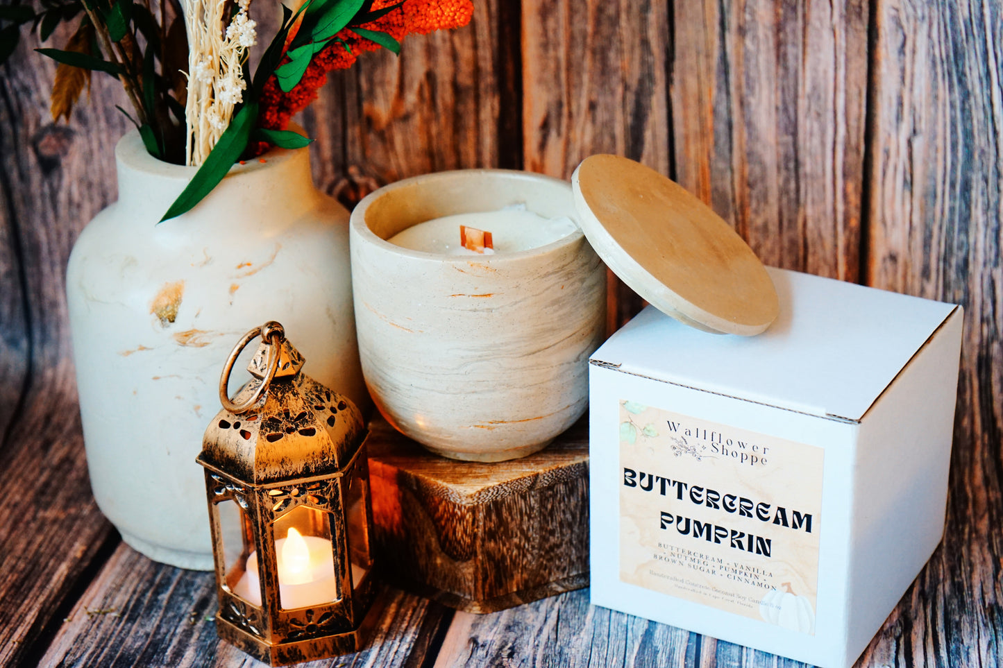 Buttercream Pumpkin Candle