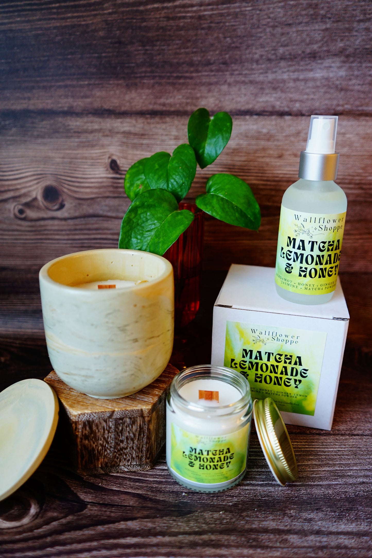 Matcha Honey & Lemonade