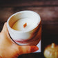 Golden Harvest Concrete Candle