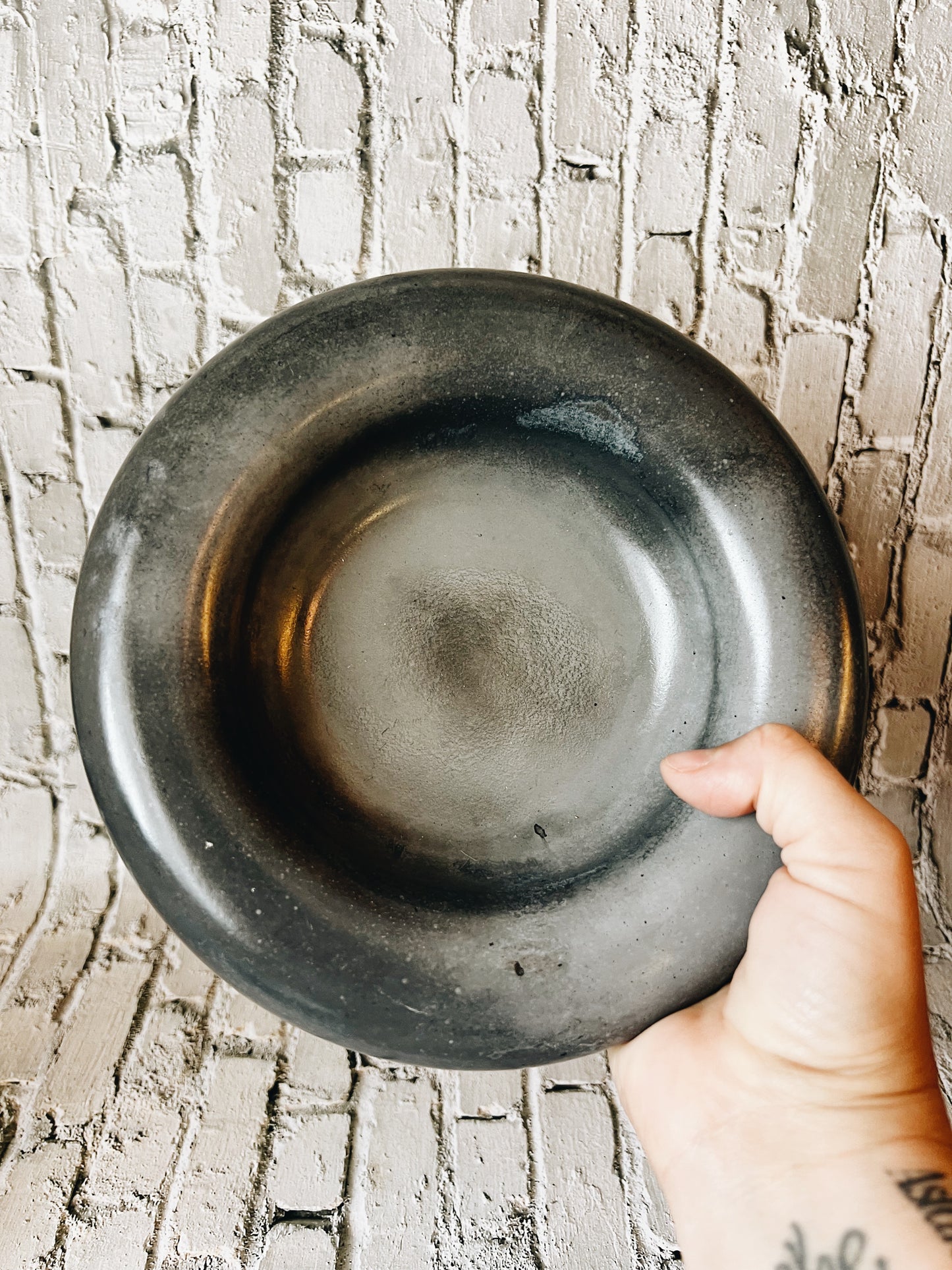Charcoal Donut Dish