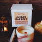 Golden Harvest Concrete Candle