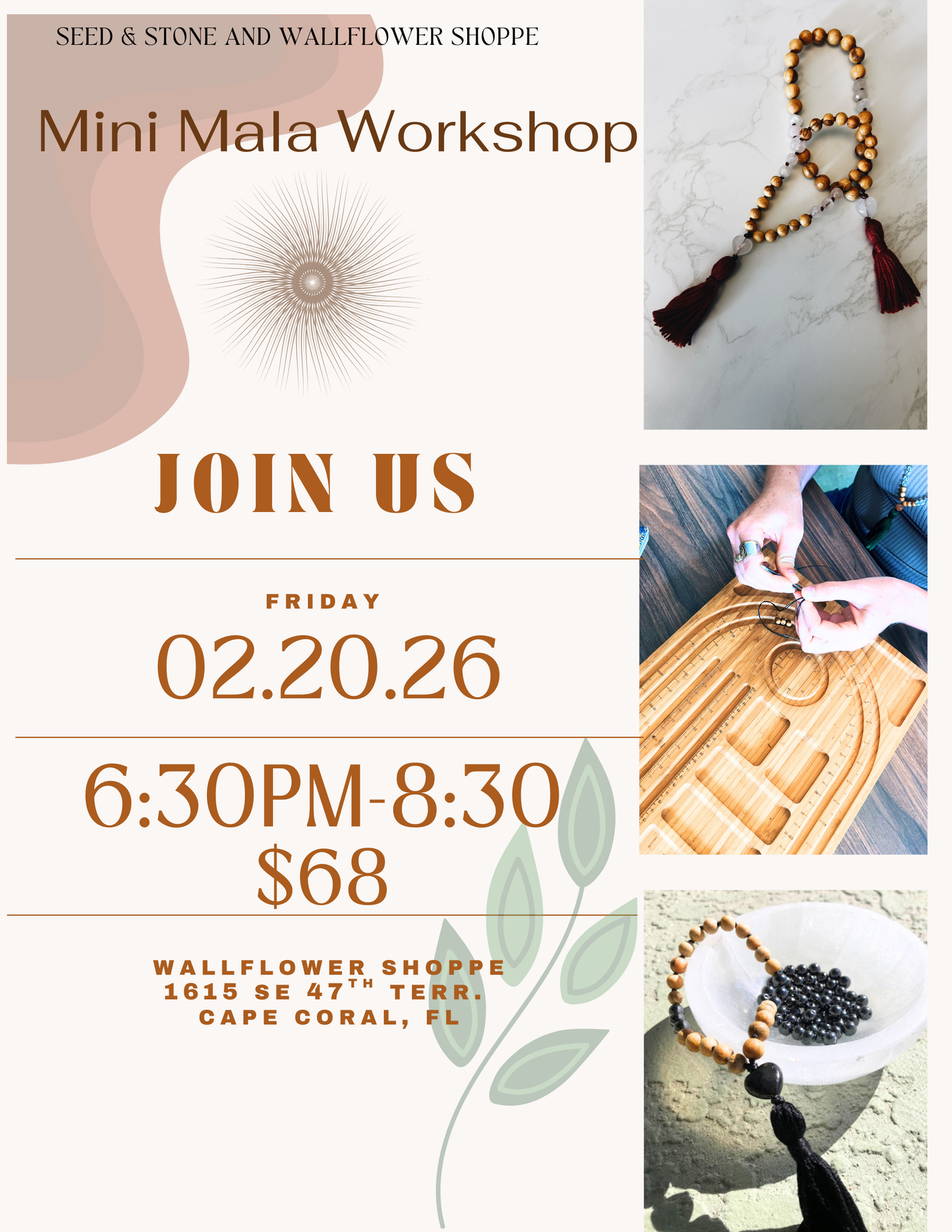 Mini Mala Workshop Event