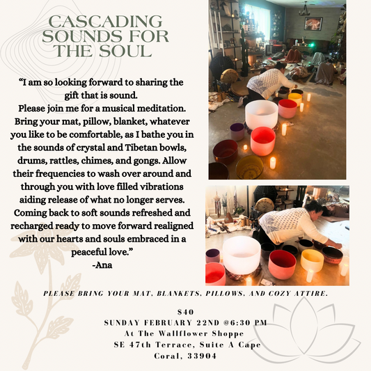 Cascading Sounds sound bath