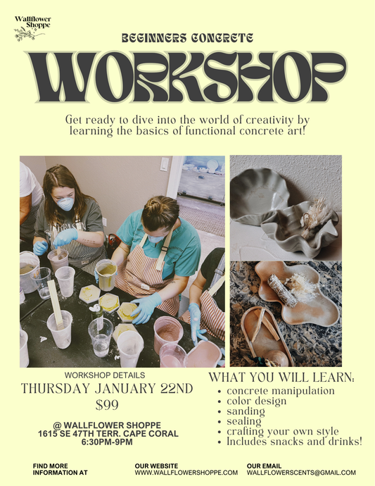 Concrete Workshop!