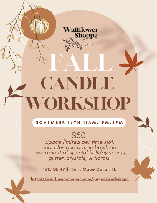 Fall Candle Making Workshop